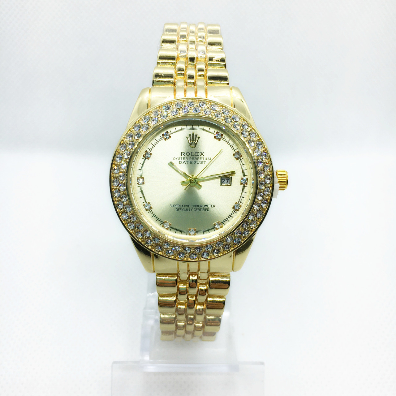Женские наручные часы Rolex (Ролекс), золото с желтым циферблатом ( код: IBW254YY )
Женские наручные часы Rolex (Ролекс), золото с желтым циферблатом ( код: IBW254YY )