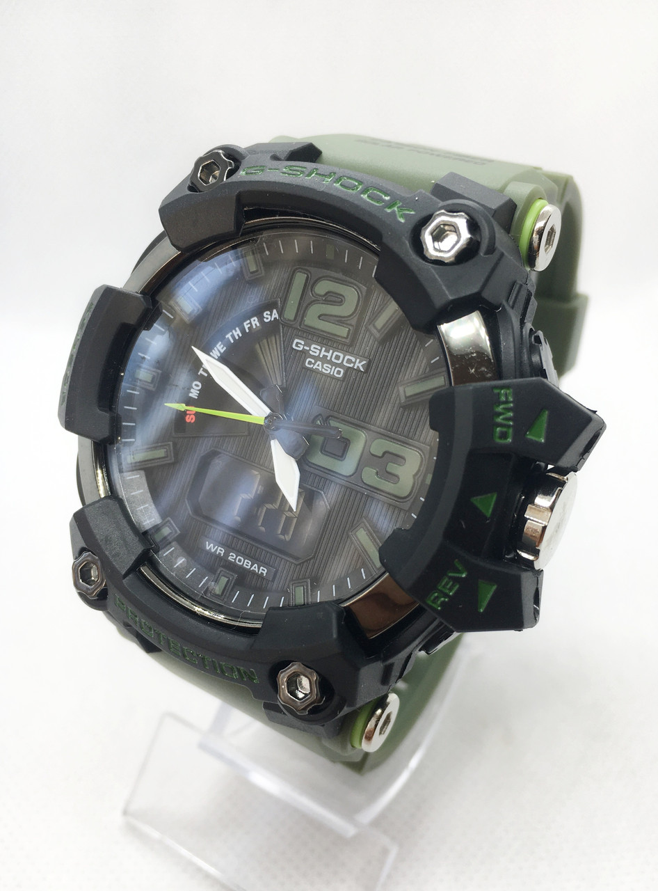 Часы мужские спортивные водостойкие G-SHOCK Casio (Касио), цвет черный с зеленым ремешком ( код: IBW418BG )
Часы мужские спортивные водостойкие G-SHOCK Casio (Касио), цвет черный с зеленым ремешком ( код: IBW418BG )
