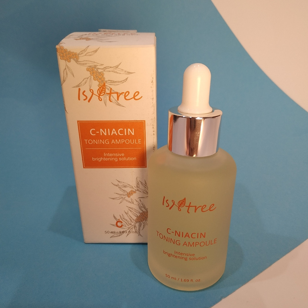 Освітлююча сироватка з вітаміном С і ніацинамідом C-Niacin Toning Ampoule IsNtree 50ml
Освітлююча сироватка з вітаміном С і ніацинамідом C-Niacin Toning Ampoule IsNtree 50ml