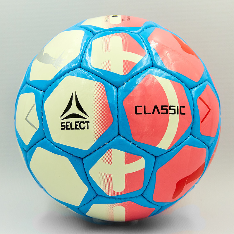 Мяч футбольный №5 PU ламин. ST CLASSIC ST-8160 белый-розовый-голубой (№5, 5 сл., сшит вручную)
Мяч футбольный №5 PU ламин. ST CLASSIC ST-8160 белый-розовый-голубой (№5, 5 сл., сшит вручную)