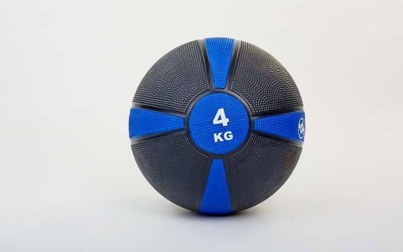 Мяч медицинский медбол Zelart Medicine Ball FI-5122-4 4кг (резина, d-21,5см, черный-синий)
Мяч медицинский медбол Zelart Medicine Ball FI-5122-4 4кг (резина, d-21,5см, черный-синий)