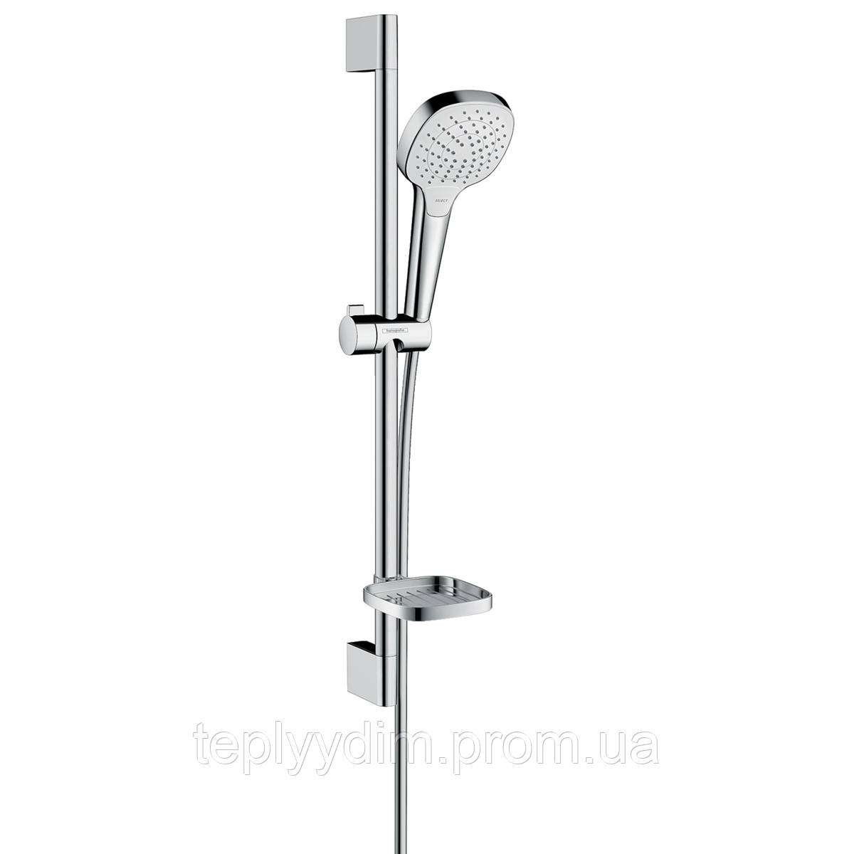 Hansgrohe CROMA Select E Vario душевой набор 0,65м, с мыльницей Casetta, белый/хром
Hansgrohe CROMA Select E Vario душевой набор 0,65м, с мыльницей Casetta, белый/хром