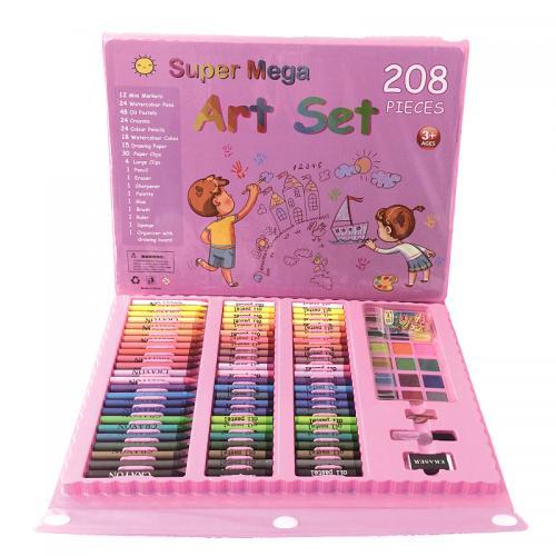Набор для рисования и творчества в чемоданчике с мольбертом Super Mega Art Set 208 предметов
Набор для рисования и творчества в чемоданчике с мольбертом Super Mega Art Set 208 предметов