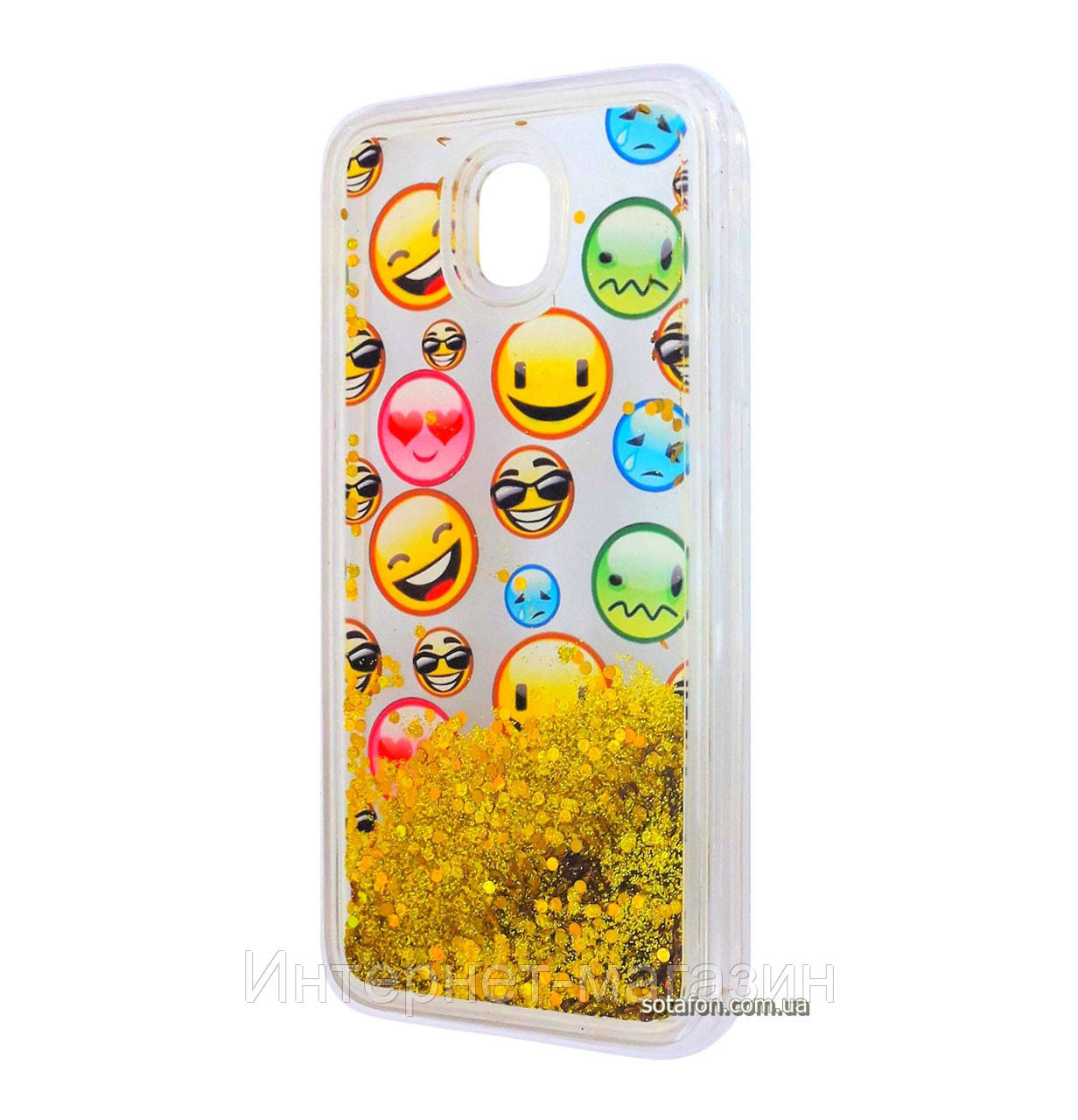 Чехол-накладка (Жидкий Блеск) Smile для Samsung Galaxy J3 (2017) SM-J330F Gold, Золотистый
Чехол-накладка (Жидкий Блеск) Smile для Samsung Galaxy J3 (2017) SM-J330F Gold, Золотистый