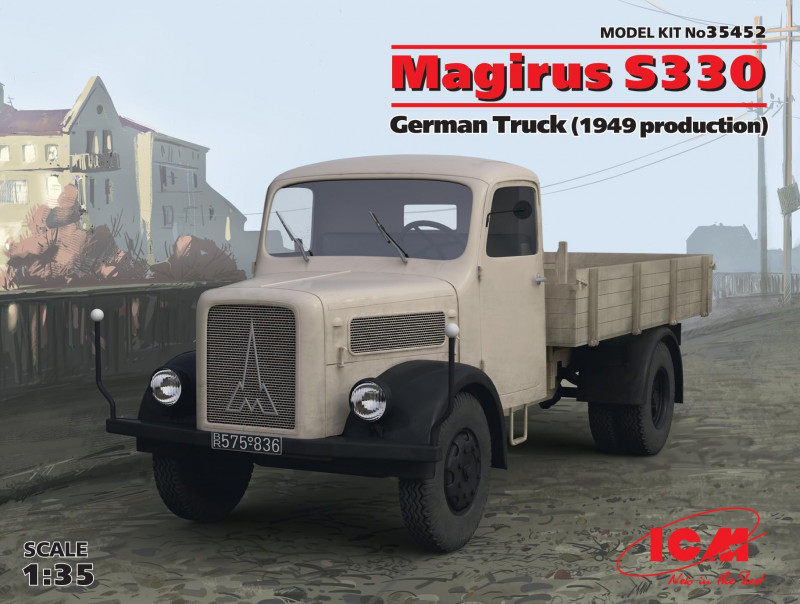 Сборная модель "Германский грузовой автомобиль Magirus S330 (производства 1949 г.) "
Сборная модель "Германский грузовой автомобиль Magirus S330 (производства 1949 г.) "