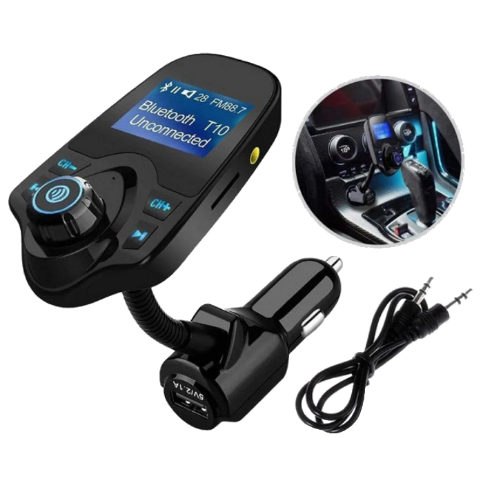 Трансмитер FM MOD T10 + BT, MP3 модулятор, фм модулятор для авто, Трансмиттер с экраном, блютуз модулятор
Трансмитер FM MOD T10 + BT, MP3 модулятор, фм модулятор для авто, Трансмиттер с экраном, блютуз модулятор