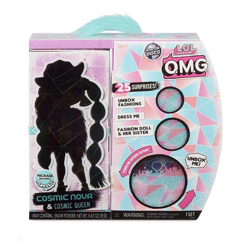 Игровой набор с куклой ЛОЛ L.O.L. Surprise O.M.G. Winter Disco (Cosmic Nova ) Cosmic Queen
Игровой набор с куклой ЛОЛ L.O.L. Surprise O.M.G. Winter Disco (Cosmic Nova ) Cosmic Queen