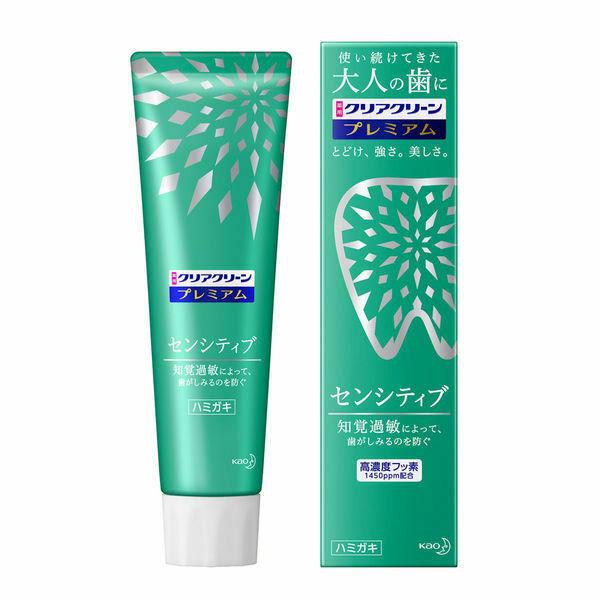 Kao Clear Clean Premium Sensitive лечебная паста с фтором для чувствительных зубов , мята, 100 гр
Kao Clear Clean Premium Sensitive лечебная паста с фтором для чувствительных зубов , мята, 100 гр