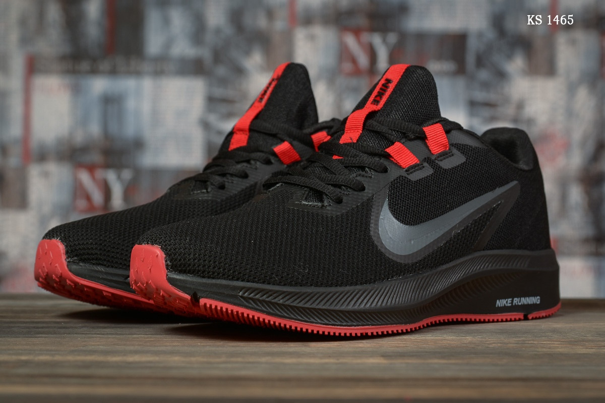 Мужские кроссовки в стиле Nike Running, текстиль, черные с красным 44(28 см), размеры:41,43,44
Мужские кроссовки в стиле Nike Running, текстиль, черные с красным 44(28 см), размеры:41,43,44