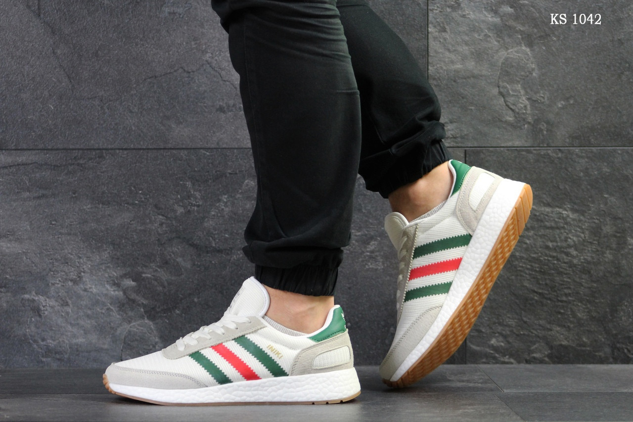 Мужские кроссовки в стиле Adidas Iniki, замша, сетка, белые с зеленым 44(28 см), последний размер
Мужские кроссовки в стиле Adidas Iniki, замша, сетка, белые с зеленым 44(28 см), последний размер