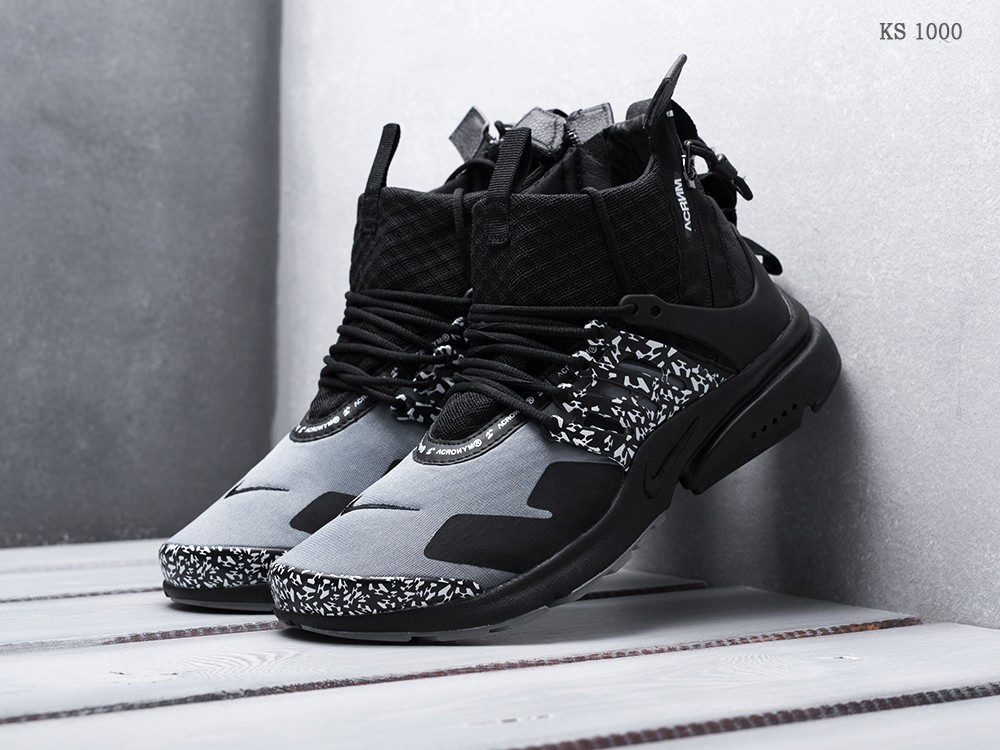 Мужские кроссовки в стиле Nike Presto X Acronym, текстиль, серые 41(26 см), размеры:41,42,43,44,45
Мужские кроссовки в стиле Nike Presto X Acronym, текстиль, серые 41(26 см), размеры:41,42,43,44,45
