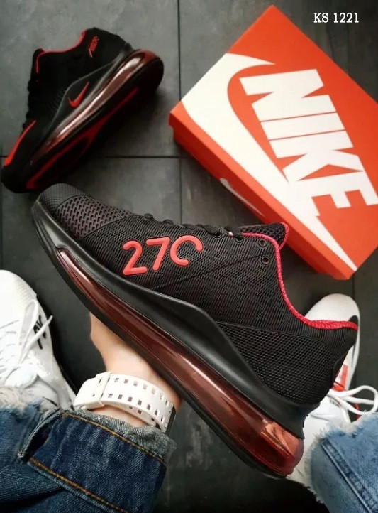 Мужские кроссовки в стиле Nike Air Max 270, черные с красным 43(27,5 см), размеры:43,44,45
Мужские кроссовки в стиле Nike Air Max 270, черные с красным 43(27,5 см), размеры:43,44,45