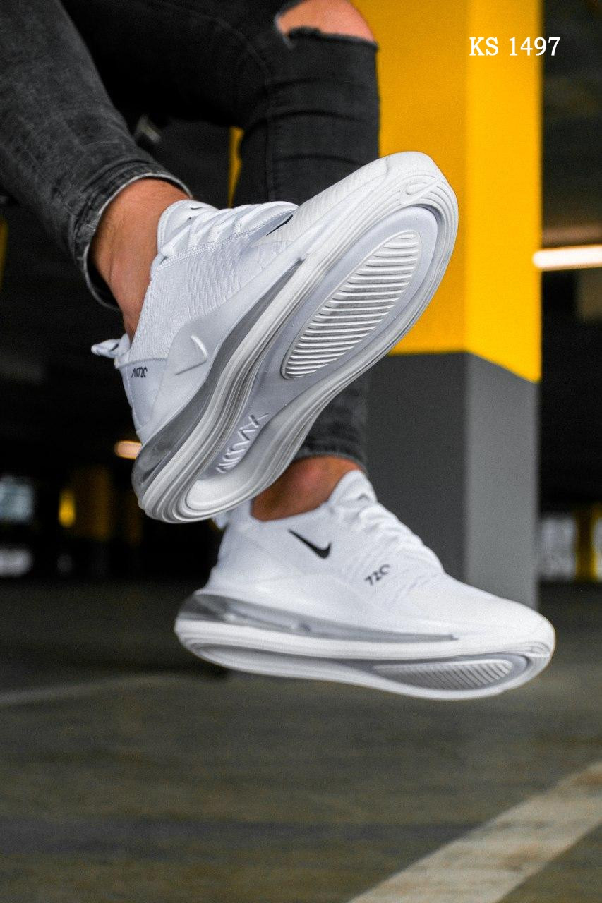 Мужские кроссовки в стиле Nike Air Max 720, текстиль, белые 41 (26 см), размеры:41,43,45
Мужские кроссовки в стиле Nike Air Max 720, текстиль, белые 41 (26 см), размеры:41,43,45