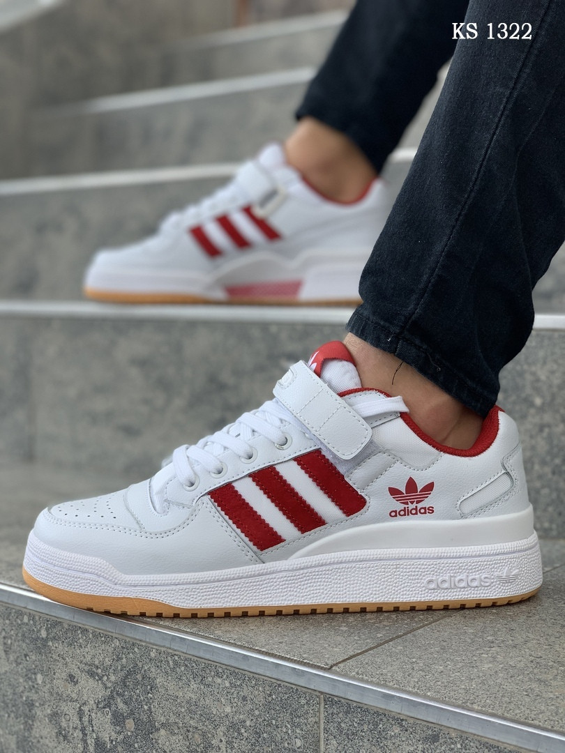 Мужские кроссовки в стиле Adidas Forum Mid, кожа, белые с красным 44(28 см), размеры:41,43,44,45
Мужские кроссовки в стиле Adidas Forum Mid, кожа, белые с красным 44(28 см), размеры:41,43,44,45