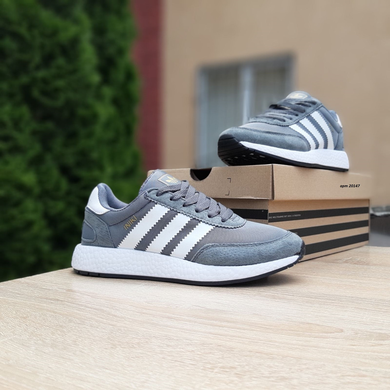 Женские кроссовки в стиле Adidas INIKI, замша, текстиль, серые, 38 (24 см), размеры:36,37,38,39,41
Женские кроссовки в стиле Adidas INIKI, замша, текстиль, серые, 38 (24 см), размеры:36,37,38,39,41