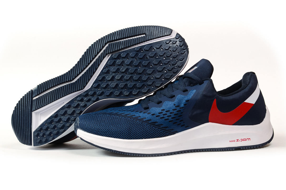 Мужские кроссовки в стиле Nike Zoom Winflo 6, текстиль, синие, 41(26,5 см), размеры:41,42,43,44,45
Мужские кроссовки в стиле Nike Zoom Winflo 6, текстиль, синие, 41(26,5 см), размеры:41,42,43,44,45