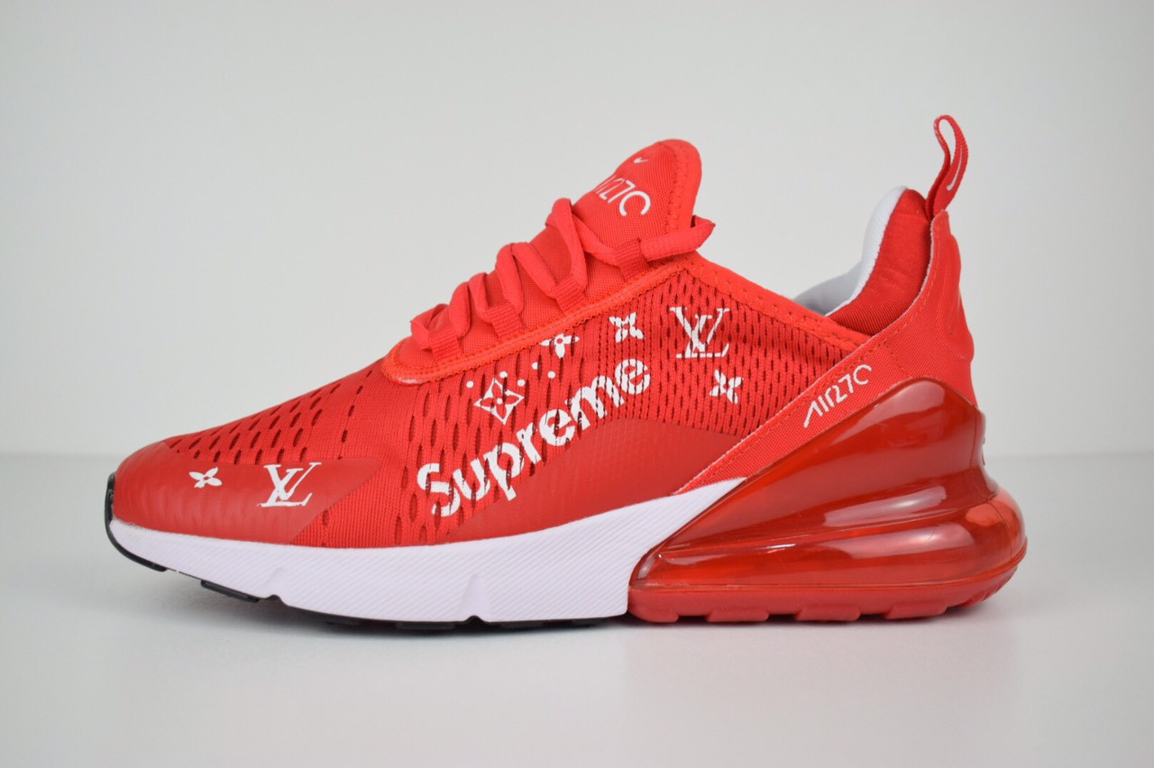 Женские кроссовки в стиле Nike Air Max 270 Supreme x LV, красные 41(26 см), размеры:39,41
Женские кроссовки в стиле Nike Air Max 270 Supreme x LV, красные 41(26 см), размеры:39,41