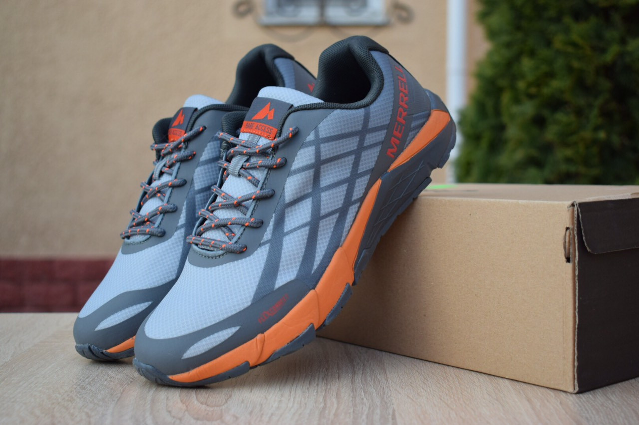 Мужские кроссовки в стиле Merrell Bare Access Flex, текстиль, серые с помаранчевым 41(25,5 см), размеры:41,45
Мужские кроссовки в стиле Merrell Bare Access Flex, текстиль, серые с помаранчевым 41(25,5 см), размеры:41,45