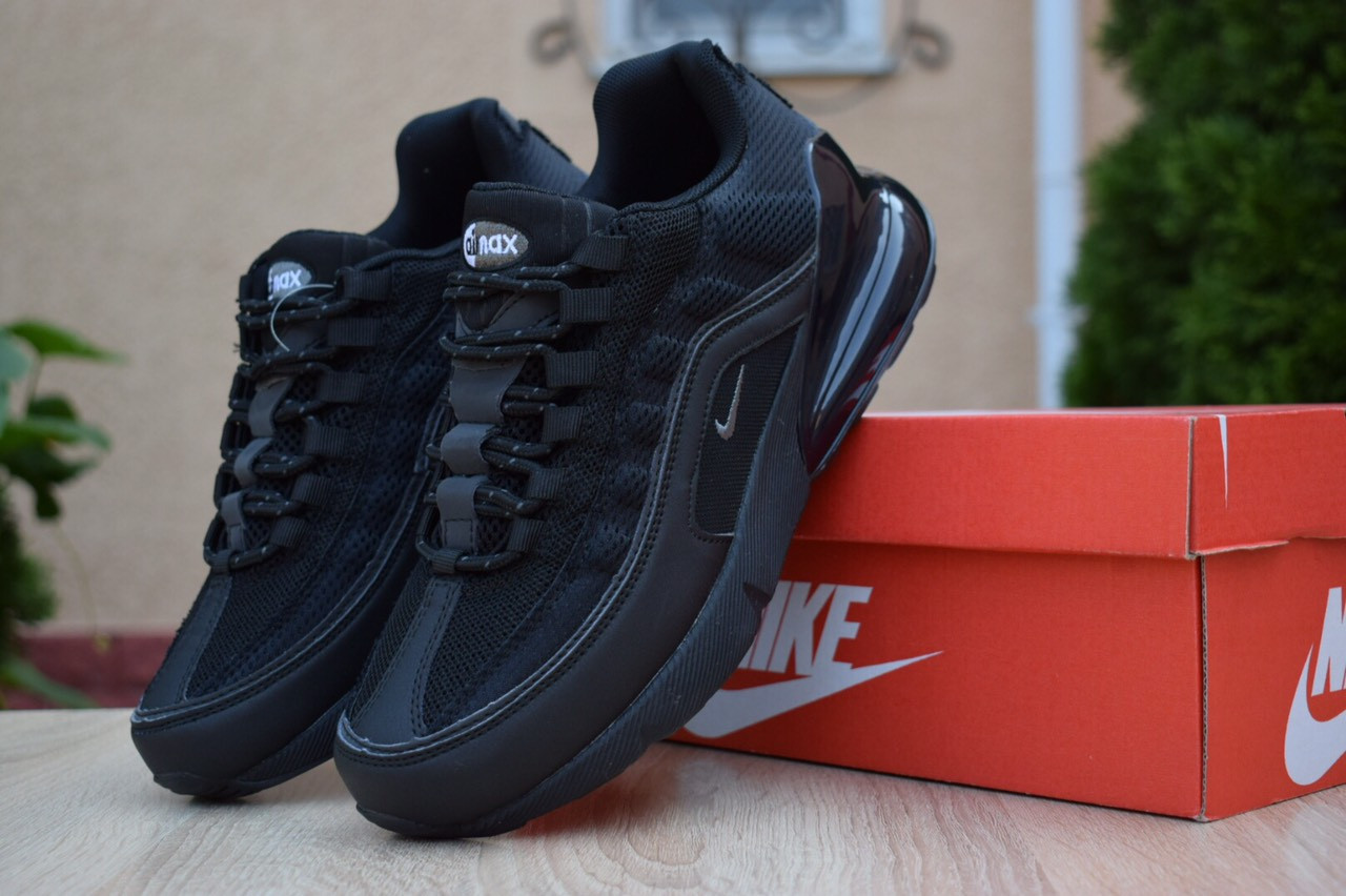 Мужские кроссовки в стиле Nike Air Max 95+Max 270 Hybrid, сетка, черные 42(26,5 см), размеры:42,46
Мужские кроссовки в стиле Nike Air Max 95+Max 270 Hybrid, сетка, черные 42(26,5 см), размеры:42,46