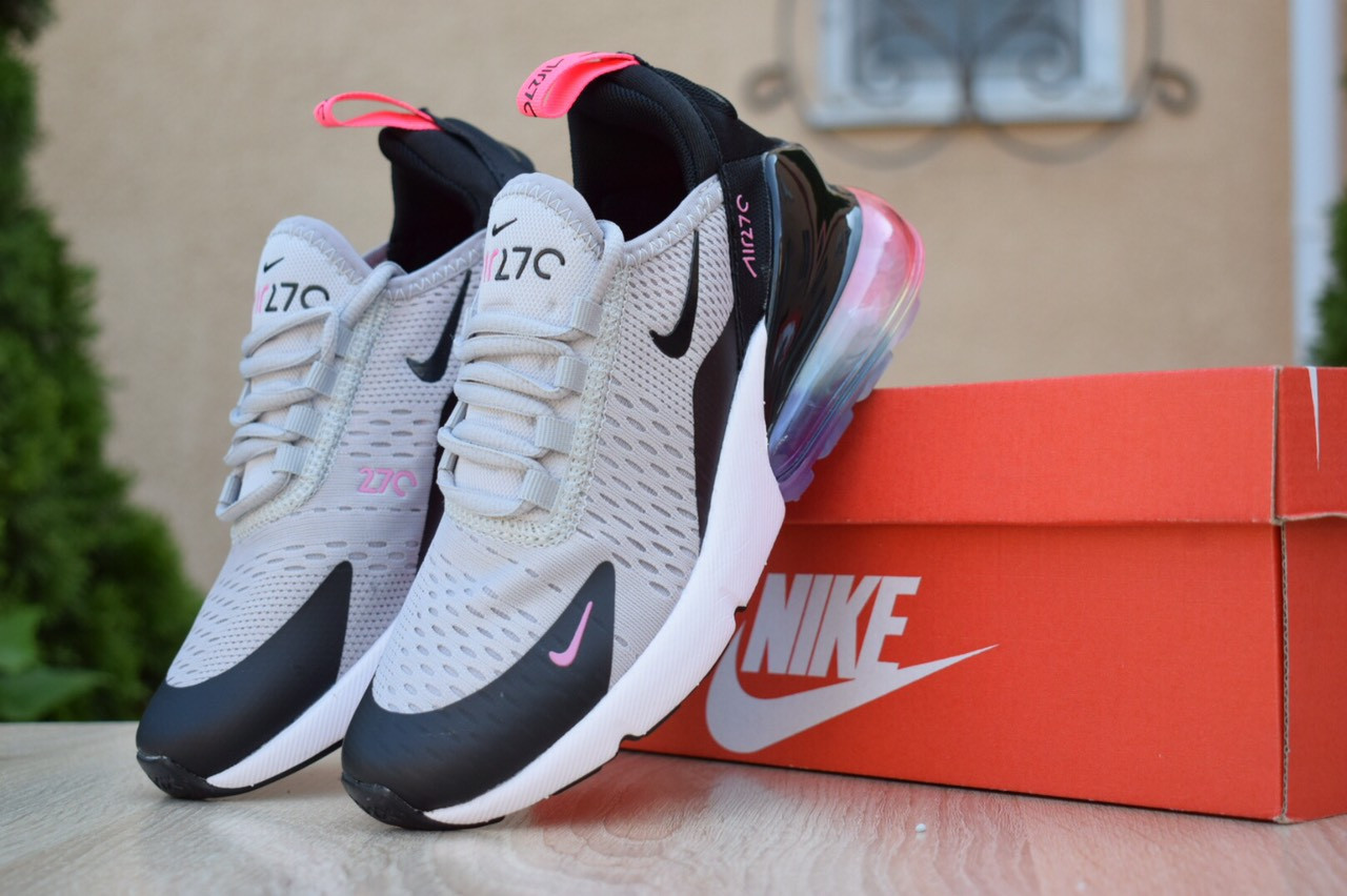 Женские кроссовки в стиле Nike Air Max 270, текстиль, сетка, серо-черные 40(25,5 см), размеры:36,37,40
Женские кроссовки в стиле Nike Air Max 270, текстиль, сетка, серо-черные 40(25,5 см), размеры:36,37,40