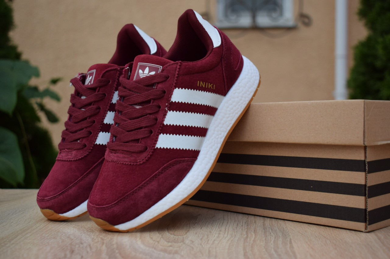 Женские кроссовки в стиле Adidas INIKI, замша, бордовые 39(25 см), последний размер
Женские кроссовки в стиле Adidas INIKI, замша, бордовые 39(25 см), последний размер