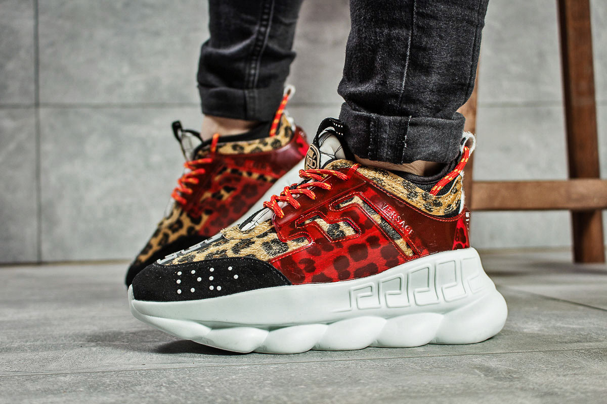 Женские кроссовки в стиле Versace Chain Reaction, замша, текстиль, белые с красным 36(22,7 см)
Женские кроссовки в стиле Versace Chain Reaction, замша, текстиль, белые с красным 36(22,7 см)