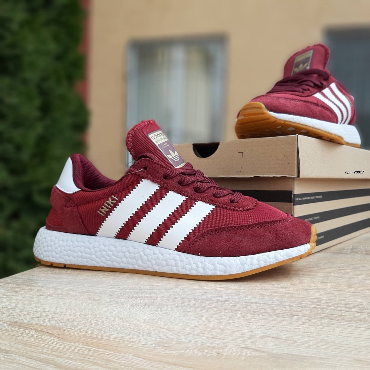 Женские кроссовки в стиле Adidas INIKI, замша, сетка, бордовые 40(25,5 см), размеры:40,41
Женские кроссовки в стиле Adidas INIKI, замша, сетка, бордовые 40(25,5 см), размеры:40,41