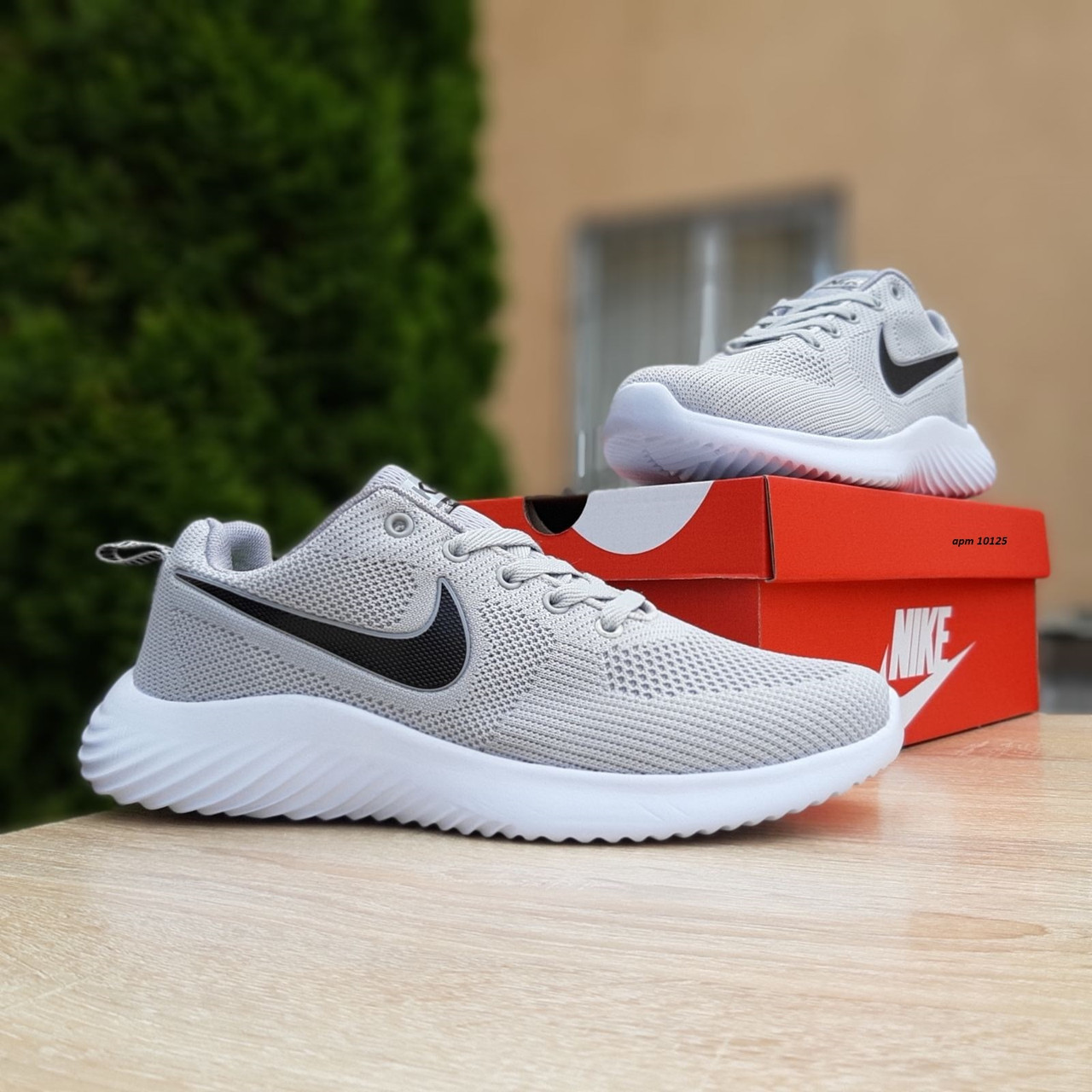 Мужские кроссовки в стиле Nike Zoom pegasus, вязка, серые, 42р(26 см), размеры:40,41,42,43
Мужские кроссовки в стиле Nike Zoom pegasus, вязка, серые, 42р(26 см), размеры:40,41,42,43