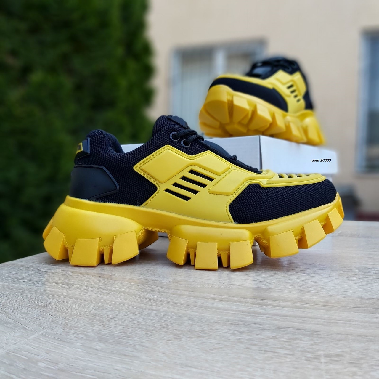 Женские кроссовки в стиле Prada Cloudbust Thunder, сетка, черные с желтым, 38р(24 см), размеры:37,38
Женские кроссовки в стиле Prada Cloudbust Thunder, сетка, черные с желтым, 38р(24 см), размеры:37,38