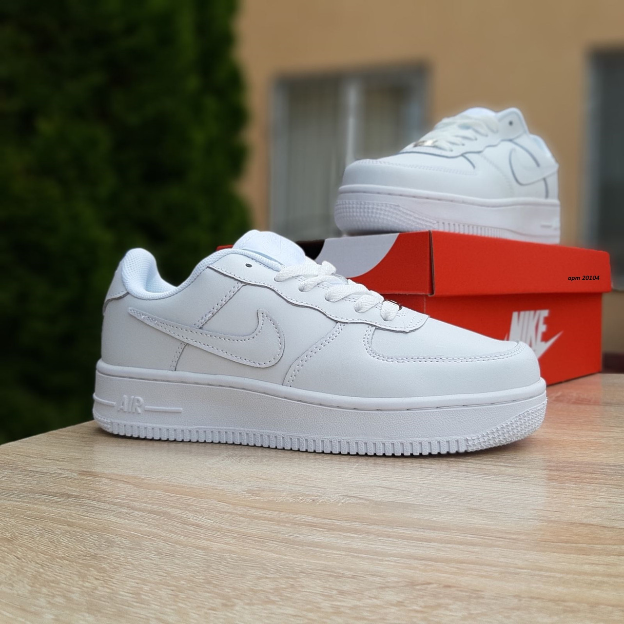 Женские кроссовки в стиле Nike Air Force, кожа, белые, 37р(23,5 см), размеры:36,37,38,39,40,41
Женские кроссовки в стиле Nike Air Force, кожа, белые, 37р(23,5 см), размеры:36,37,38,39,40,41