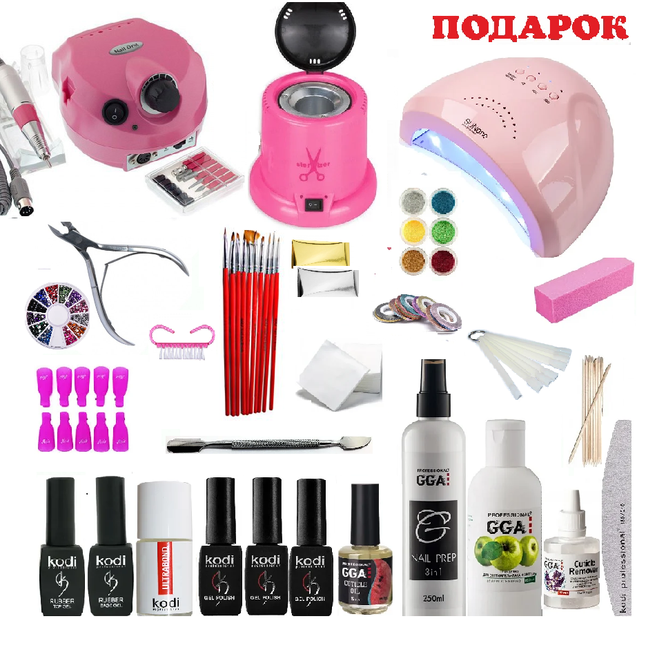 Стартовый набор для ногтей Kodi с лампой SUN ONE, фрезером Nail Drill,стерилизатором+обучающий курс
Стартовый набор для ногтей Kodi с лампой SUN ONE, фрезером Nail Drill,стерилизатором+обучающий курс