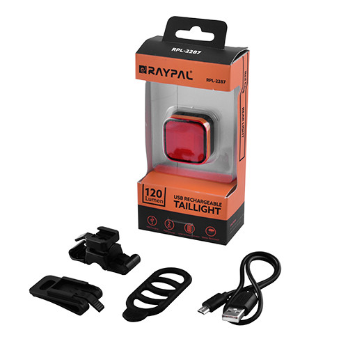 Велосипедный фонарь задний габаритный RPL-2287 COB, micro USB, встроенный аккумулятор
Велосипедный фонарь задний габаритный RPL-2287 COB, micro USB, встроенный аккумулятор