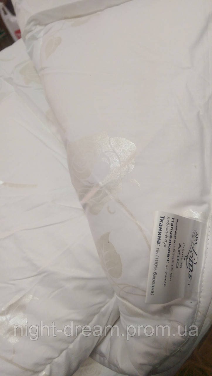 Одеяло антиаллергенное 155х215 LOTUS  PREMIUM AERO тик