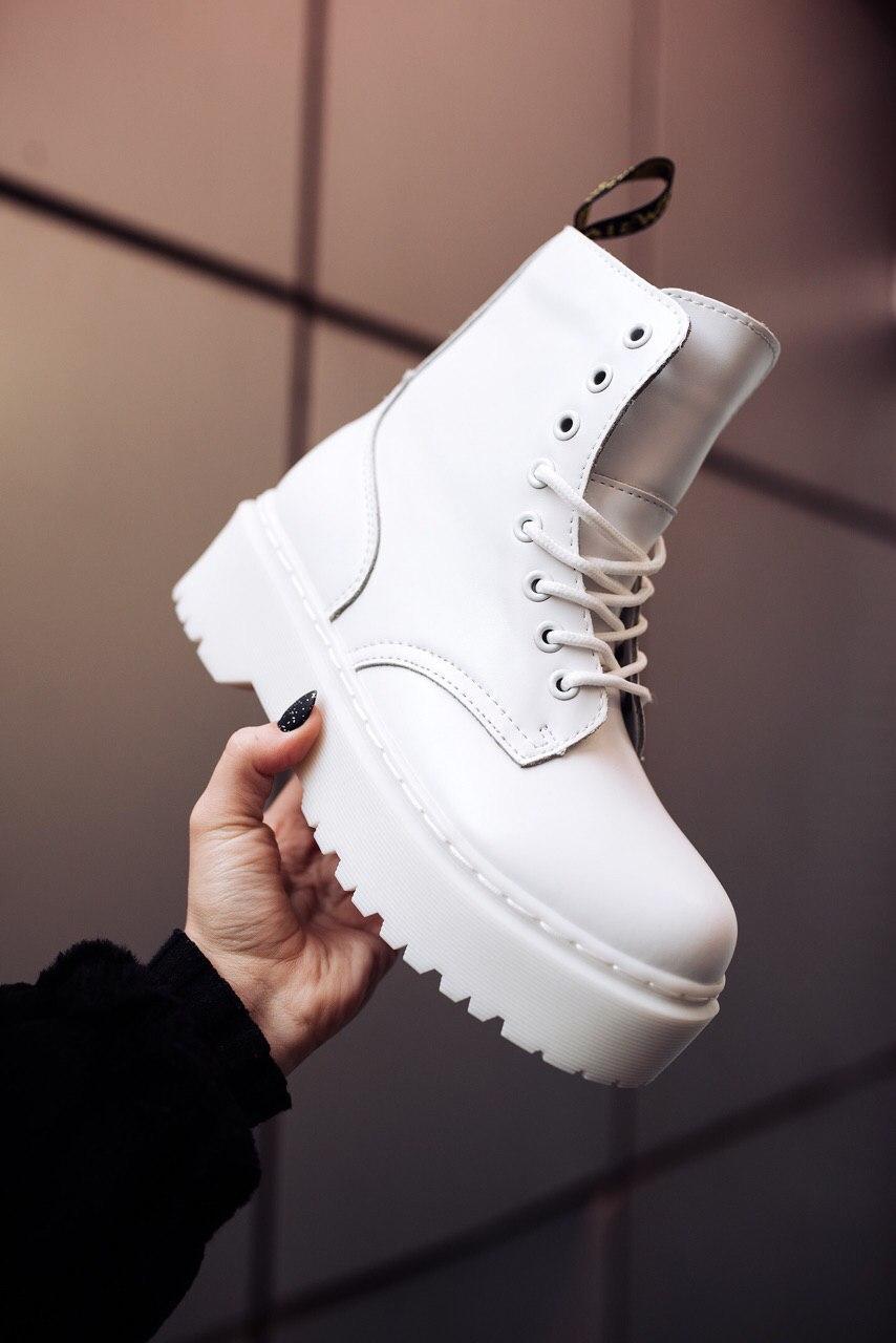 Женские зимние ботинки Dr. Martens Jadon Total White / Мартенс Джейдон Белые, Белый
Женские зимние ботинки Dr. Martens Jadon Total White / Мартенс Джейдон Белые, Белый
