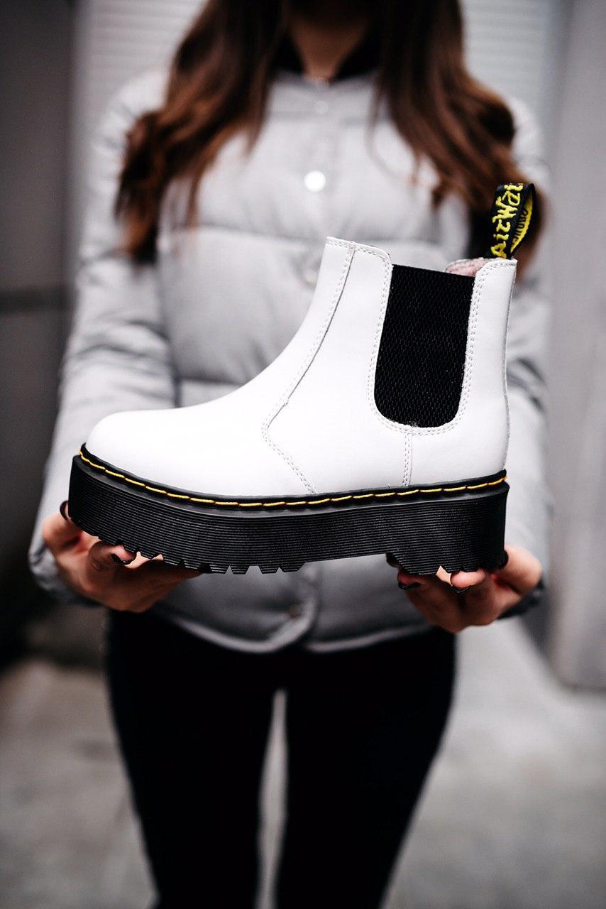 Женские зимние ботинки Dr. Martens Chelsea Black White / Мартенс Челси Черные Белые 38, Белый
Женские зимние ботинки Dr. Martens Chelsea Black White / Мартенс Челси Черные Белые 38, Белый