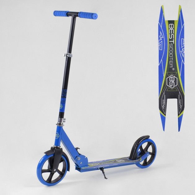 Детский двухколесный самокат Best Scooter 14257, складной, с PU колесами и задним тормозом, синий
Детский двухколесный самокат Best Scooter 14257, складной, с PU колесами и задним тормозом, синий