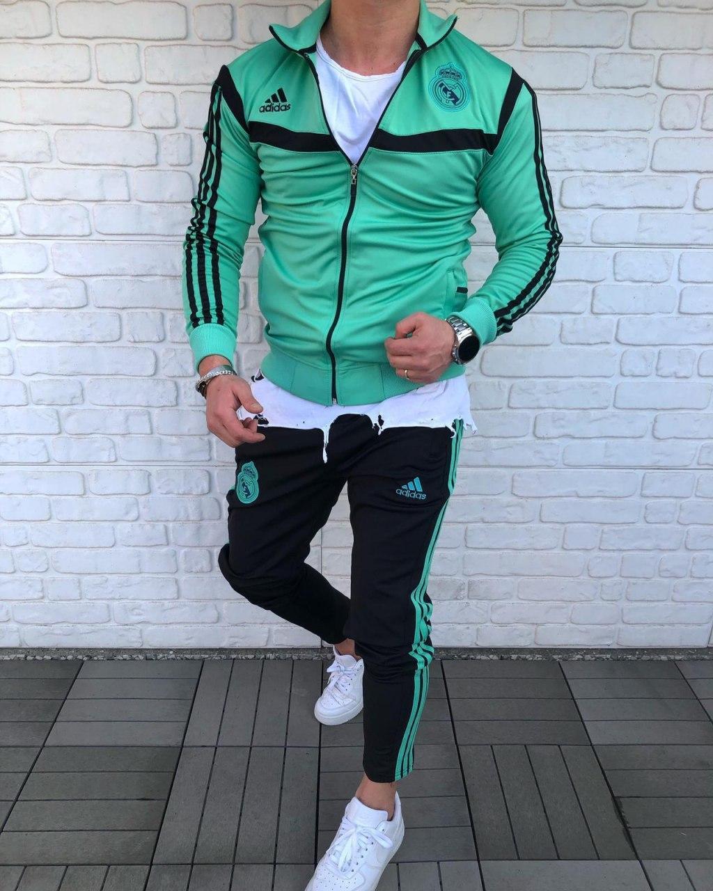 Мужской спортивный костюм ADIDAS FC REAL MADRID Green / Адидас ФК Реал Мадрид, Зеленый
Мужской спортивный костюм ADIDAS FC REAL MADRID Green / Адидас ФК Реал Мадрид, Зеленый