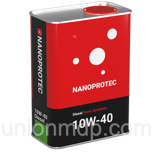 Полусинтетическое масло моторное NANOPROTEC 10W-40 Diesel Semi-Synthetic, дизель 1 л
Полусинтетическое масло моторное NANOPROTEC 10W-40 Diesel Semi-Synthetic, дизель 1 л