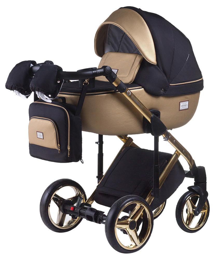 Коляска 2 в 1 Adamex Luciano Polar (Gold) Y828 золотой (кожа) - черный От рождения до 3 лет, Safe-Stop, Safe-lock
Коляска 2 в 1 Adamex Luciano Polar (Gold) Y828 золотой (кожа) - черный От рождения до 3 лет, Safe-Stop, Safe-lock