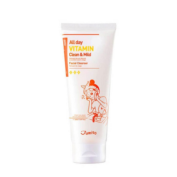 Гель для умывания с экстрактом облепихи, Jumiso, All day Vitamin Clean&Mild Facial Cleanser, 150 мл
Гель для умывания с экстрактом облепихи, Jumiso, All day Vitamin Clean&Mild Facial Cleanser, 150 мл