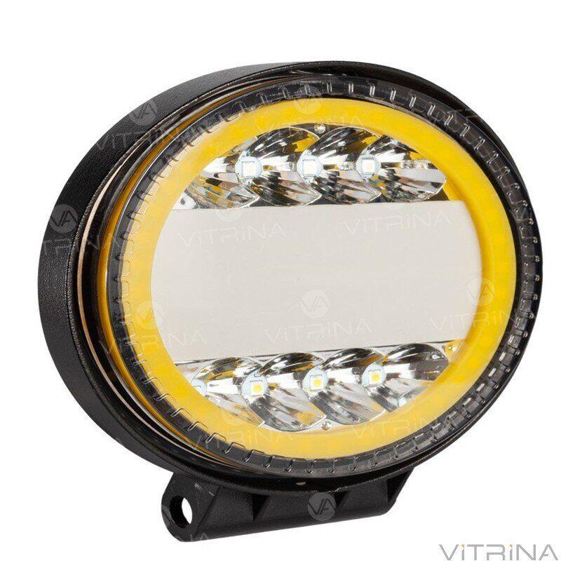 Светодиодная фара LED (ЛЕД) круглая черная 72W, 42 ламп, широкий луч 10/30V 6000K толщина: 45 мм + LED кольцо
Светодиодная фара LED (ЛЕД) круглая черная 72W, 42 ламп, широкий луч 10/30V 6000K толщина: 45 мм + LED кольцо