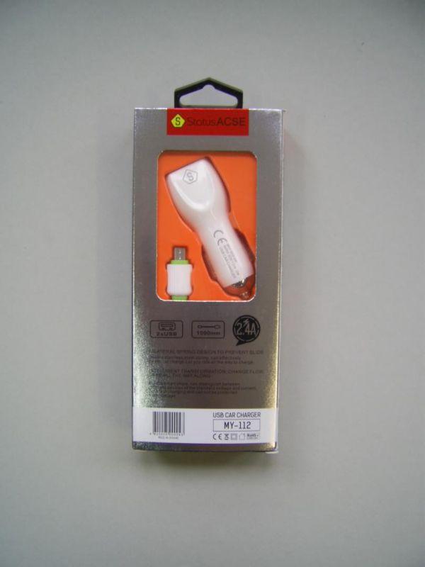 АЗУ Status ACSE MY-112 2.4A 2 Usb + кабель Micro USB (1m, плоский) white "Акционная цена
АЗУ Status ACSE MY-112 2.4A 2 Usb + кабель Micro USB (1m, плоский) white "Акционная цена
