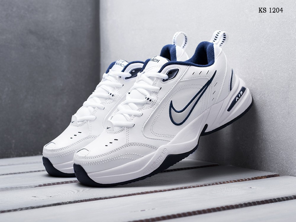 Мужские кроссовки в стиле Nike Air Monarch IV, натуральная кожа, белые с черным 42(26,5 см), размеры:42,43,45
Мужские кроссовки в стиле Nike Air Monarch IV, натуральная кожа, белые с черным 42(26,5 см), размеры:42,43,45