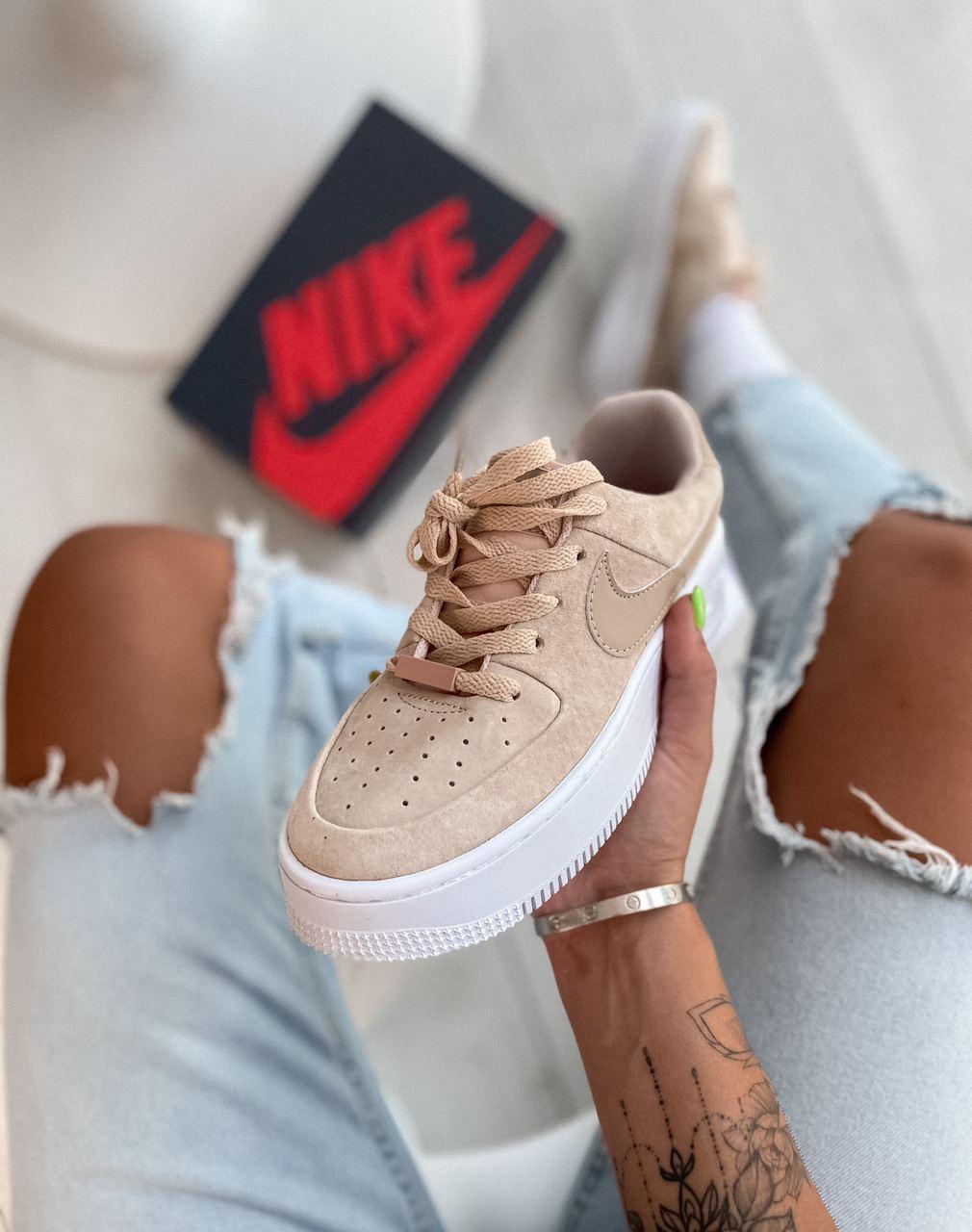 Женские кроссовки Nike Air Force Saga Beige Suede / Найк Аир Форс 1 Шадоу Бежевые 37, Бежевый
Женские кроссовки Nike Air Force Saga Beige Suede / Найк Аир Форс 1 Шадоу Бежевые 37, Бежевый