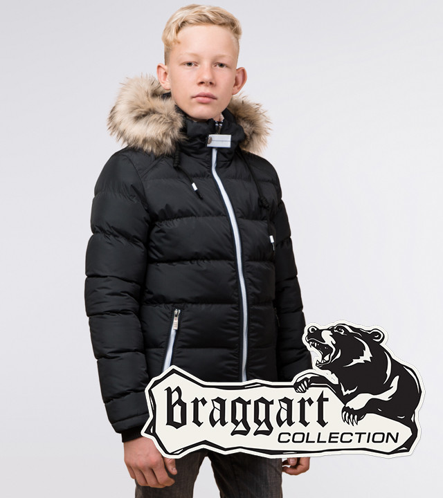 

Braggart Kids | Куртка зимняя детская 68255 графит