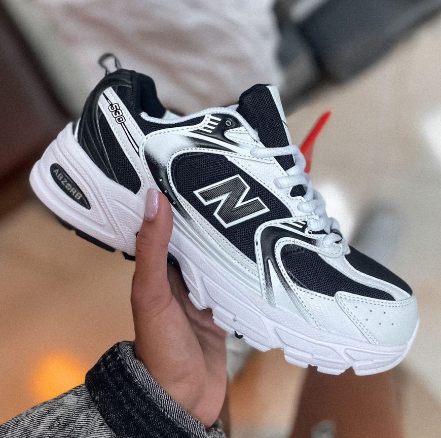 New Balance 530 Retro Running Black/White | кроссовки мужские и женские; белые; сетка; дышащие; летние, Белый
New Balance 530 Retro Running Black/White | кроссовки мужские и женские; белые; сетка; дышащие; летние, Белый