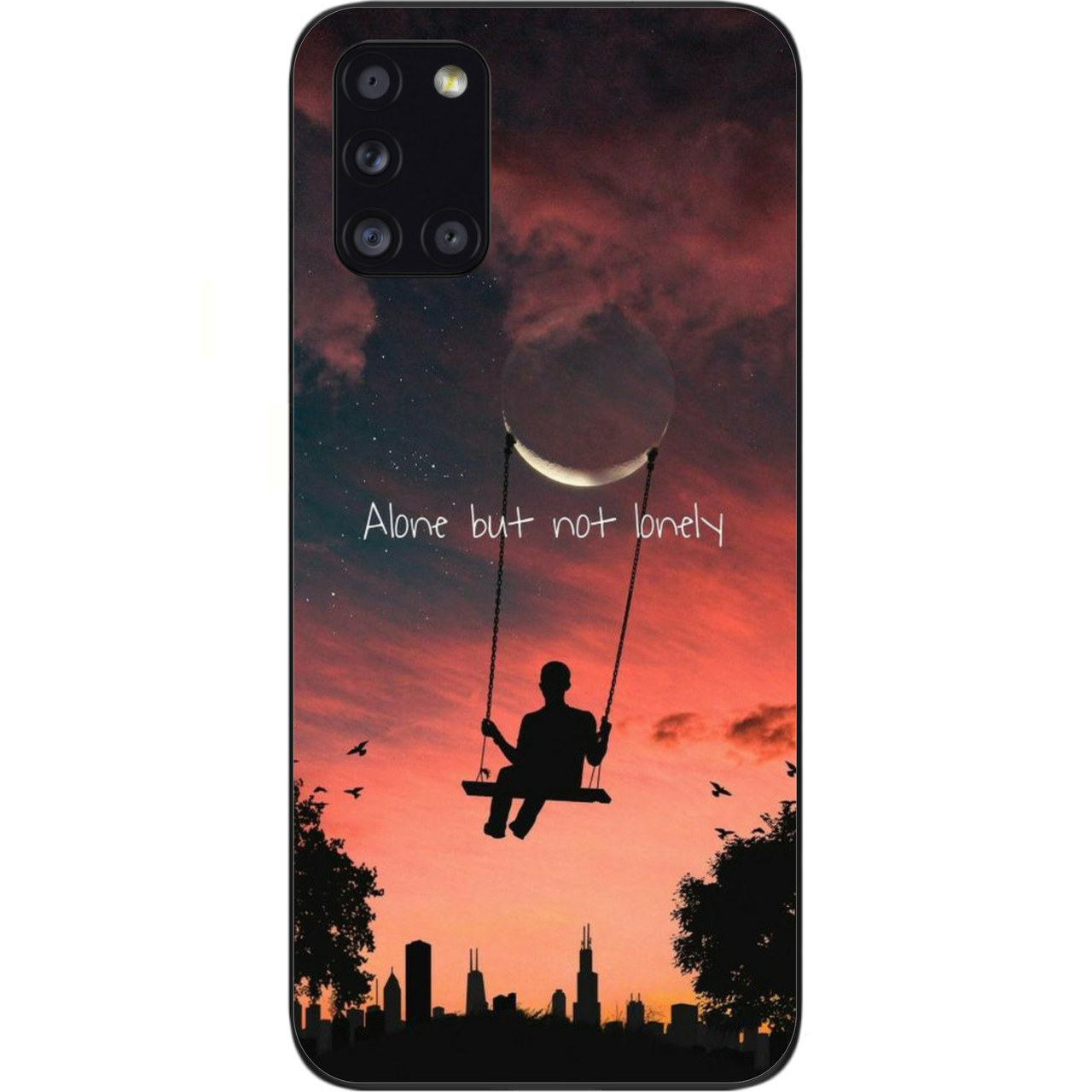 Бампер силиконовый чехол для Samsung A31 Galaxy A315F с картинкой Качели, Разные цвета
Бампер силиконовый чехол для Samsung A31 Galaxy A315F с картинкой Качели, Разные цвета