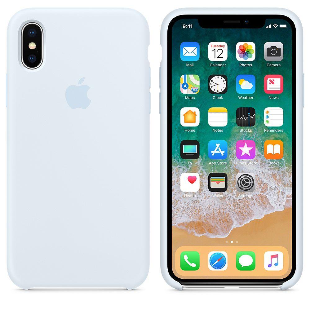 Чехол силиконовый Apple Silicone Case Sky Blue (серо-голубой 26) для iPhone X/XS, Светло-серый
Чехол силиконовый Apple Silicone Case Sky Blue (серо-голубой 26) для iPhone X/XS, Светло-серый