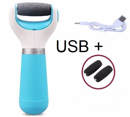 Электрическая роликовая пилка для удаления огрубевшей кожи с USB + 2 насадки с алмазной крошкой, КОД: 1394191
Электрическая роликовая пилка для удаления огрубевшей кожи с USB + 2 насадки с алмазной крошкой, КОД: 1394191