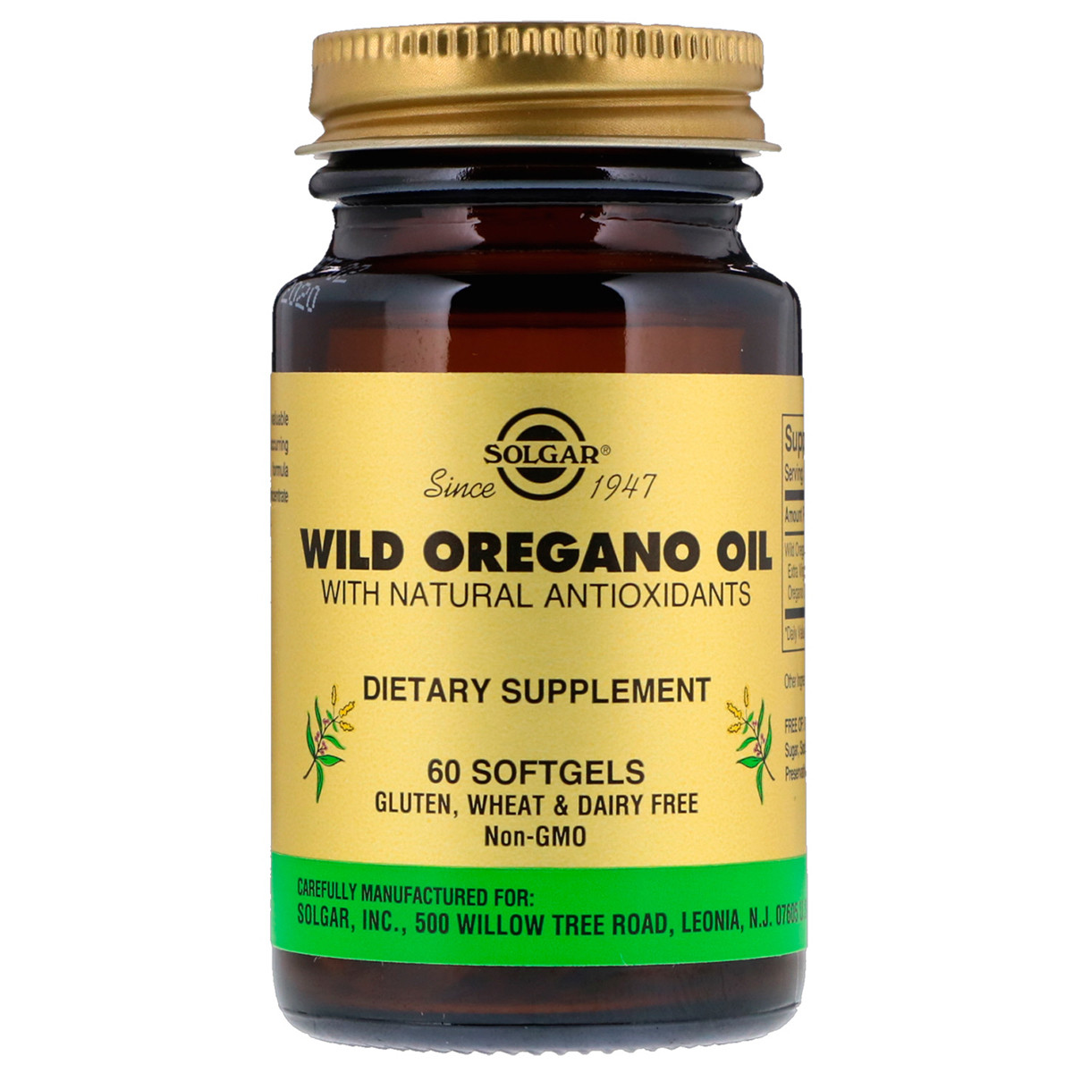 Масло орегано с натуральными антиоксидантами Solgar Wild Oregano Oil 60 желатиновых капсул SOL020, КОД: 1726118
Масло орегано с натуральными антиоксидантами Solgar Wild Oregano Oil 60 желатиновых капсул SOL020, КОД: 1726118